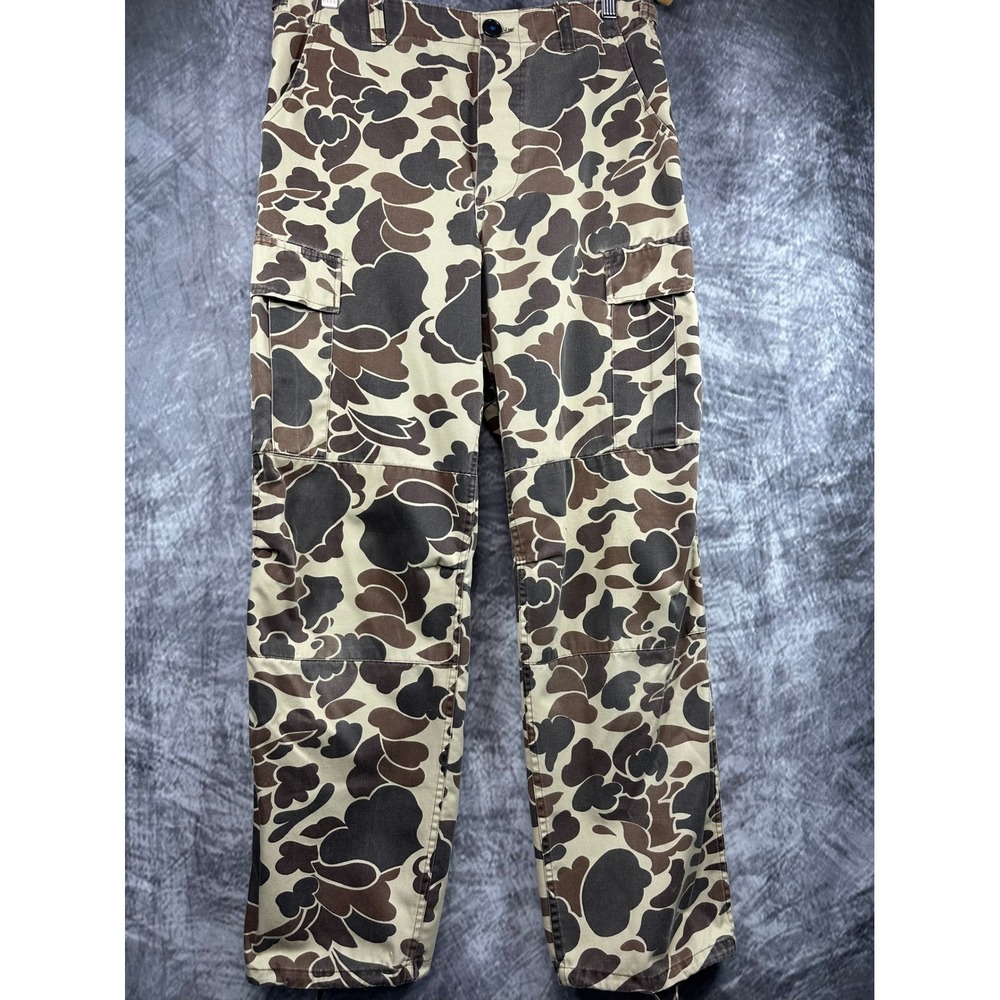 Vintage Winchester Cargo Pants Mens 34 Brown Duck Hunter Camo Style Utility